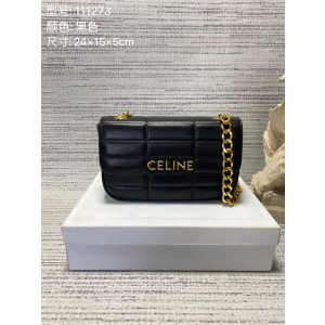 [CELINE/블랙프레임] 모노크롬 마틀라세 체인 숄더백