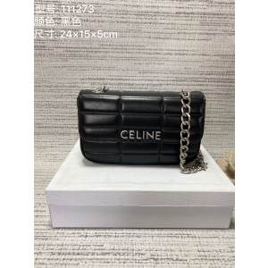 [CELINE/블랙프레임] 모노크롬 마틀라세 체인 숄더백