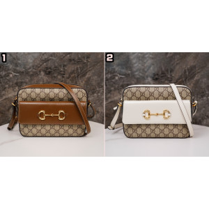 [GUCCI/콜라(coke)] 구찌 홀스빗 1955 카메라백 캔버스