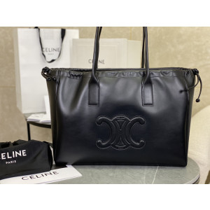 [CELINE/백경] 셀린느 퀴르 트리오페 드로스트링 카바스백  -정품가죽