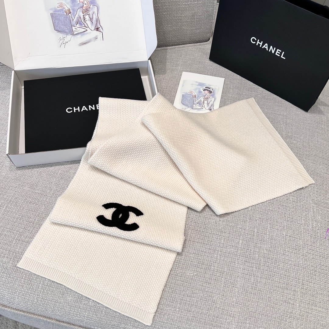 [CHANEL/SA팀스카프] 샤넬 캐시미어 머플러·스카프·목도리