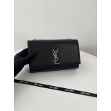 [YSL/블랙프레임] 모노그램 케이트 사첼백