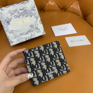 [DIOR/OC] 오블리크 자카드 반지갑