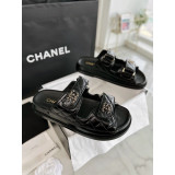 [CHANEL/GD(해피)] 샤넬 벨크로 뮬 슬리퍼 샌들
