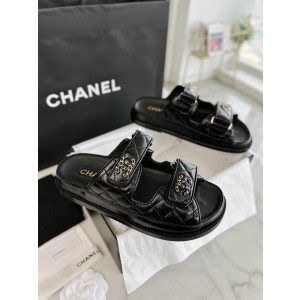 [CHANEL/GD(해피)] 샤넬 벨크로 뮬 슬리퍼 샌들